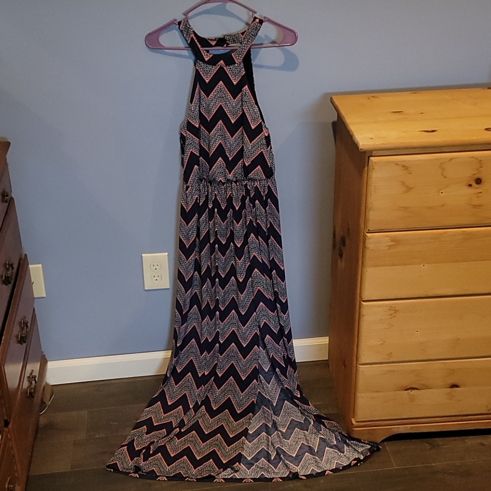 XS maxi dress with slit